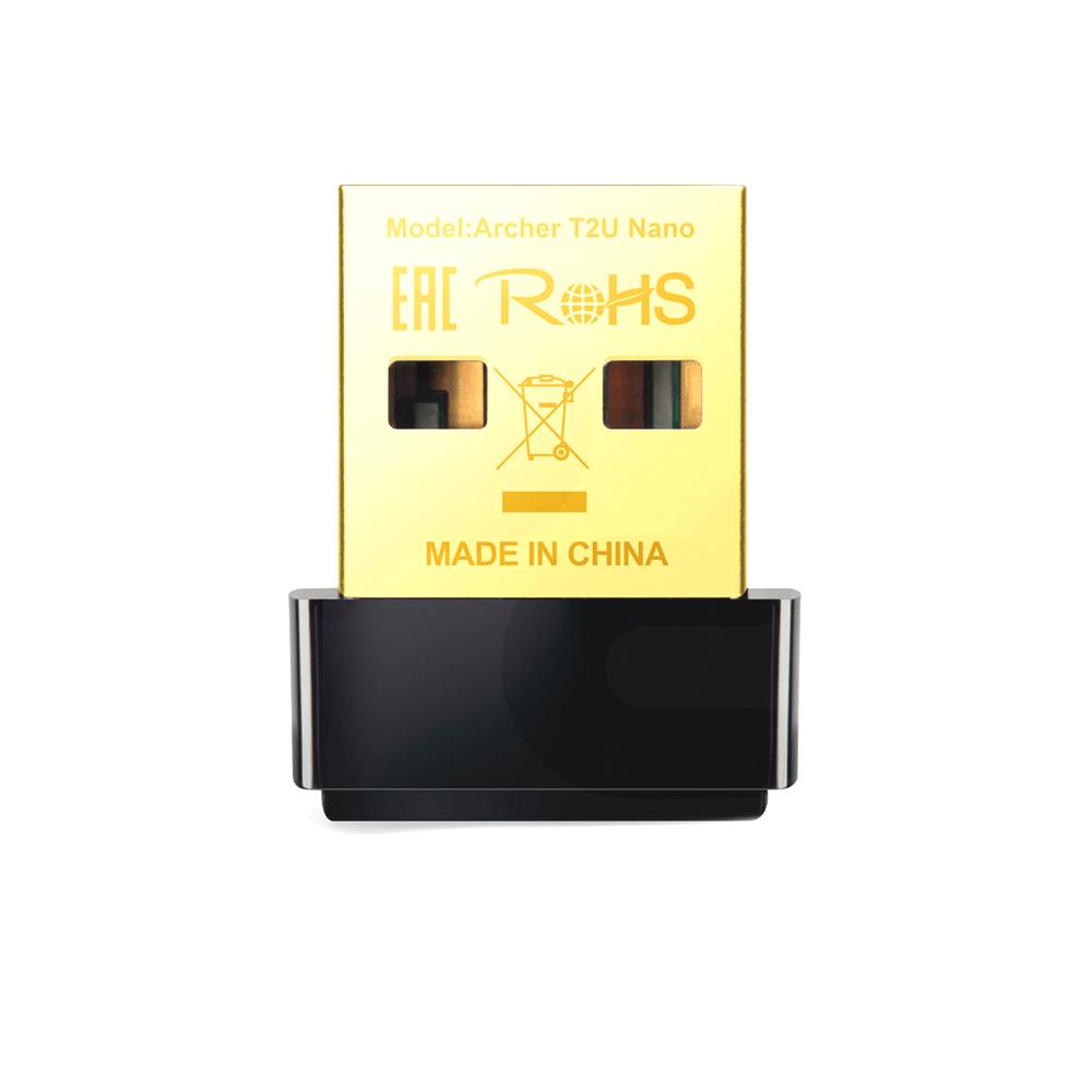Adaptador USB Inalámbrico Nano WiFi 5 AC600 Archer T2U 