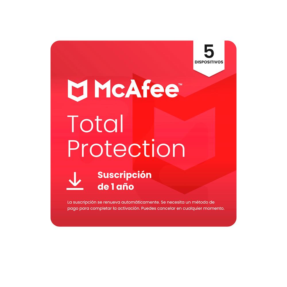 Antivirus McAfee Total Protection 05 Dispositivos