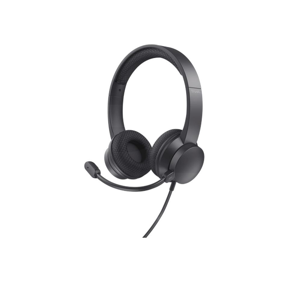 Audífonos CallCenter Ayda USB ENC PC Headse Negro