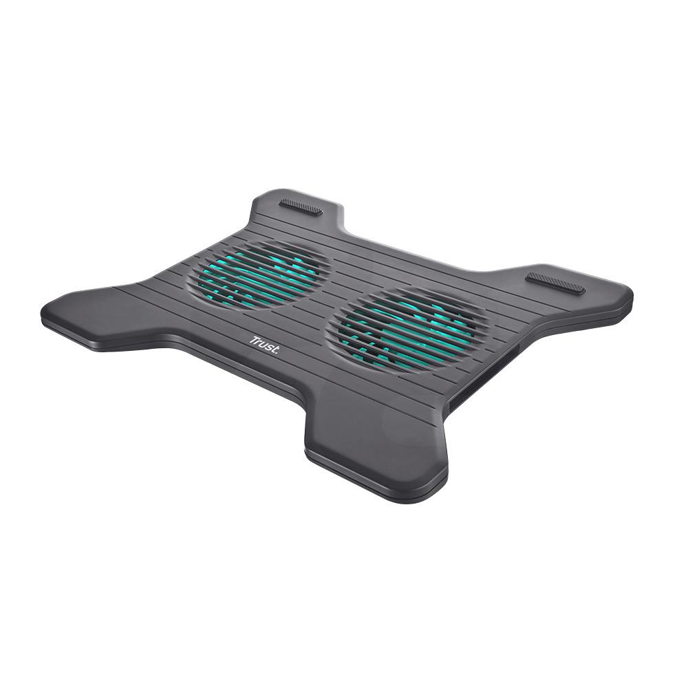 Base para Notebook Refrigerante con 2 Ventiladores Xstream Breeze hasta 15.6" - Negro