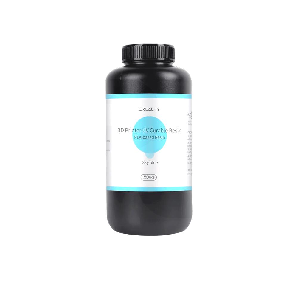 Botella de Resina PLA UV Curable Azul para Impresión 3D 500g CXSD Creality