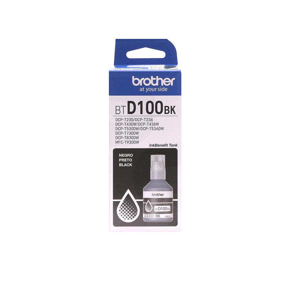 Botella de Tinta Original Brother BTD100BK Negro