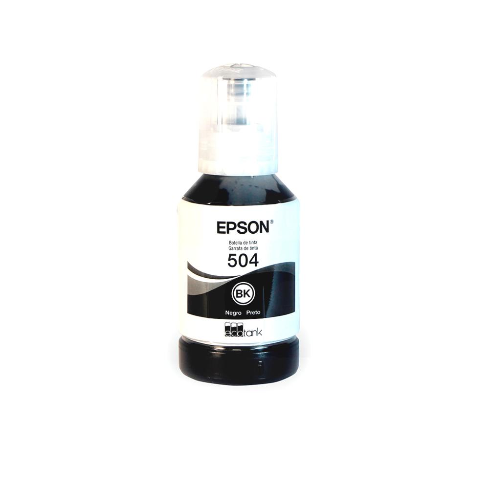 Botella de Tinta Original Epson T504120-AL Negro 