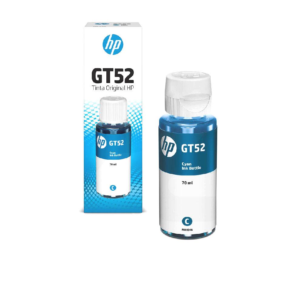 Botella de Tinta Original HP GT52 Cyan 