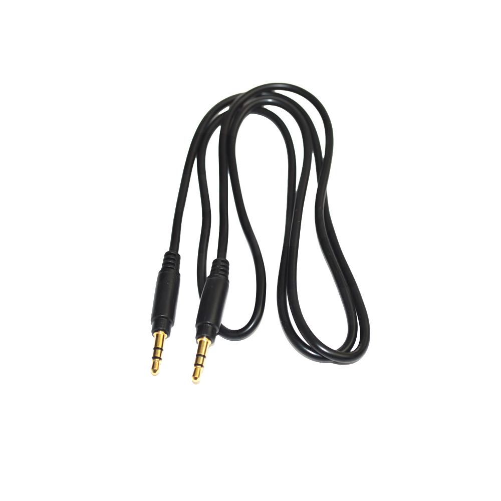 Cable Audio Estéreo 3.5mm a 3.5mm - 1mt