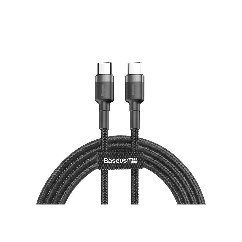 Cable Baseus Tipo-C 60W 1m Negro