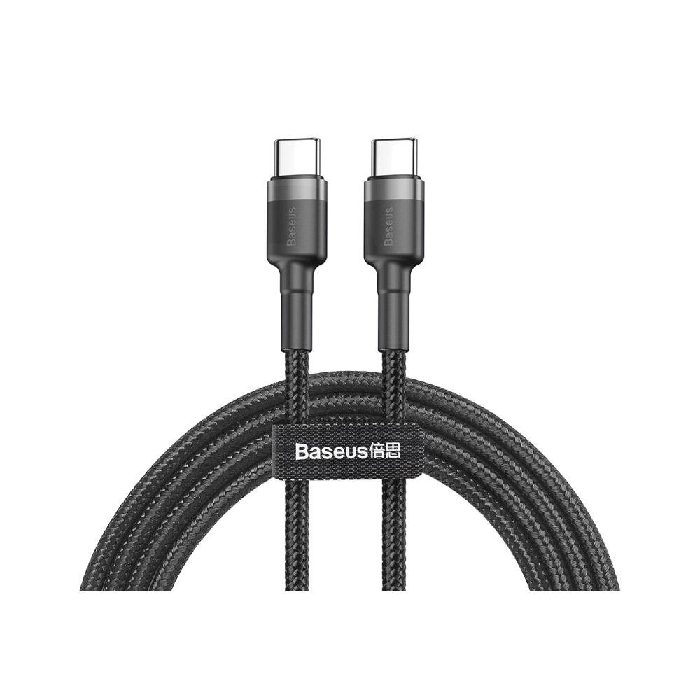 Cable Baseus Tipo-C 60W 2m Negro
