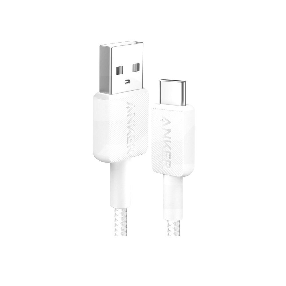 Cable USB - A a USB - C, 1,8M, 60W Blanco