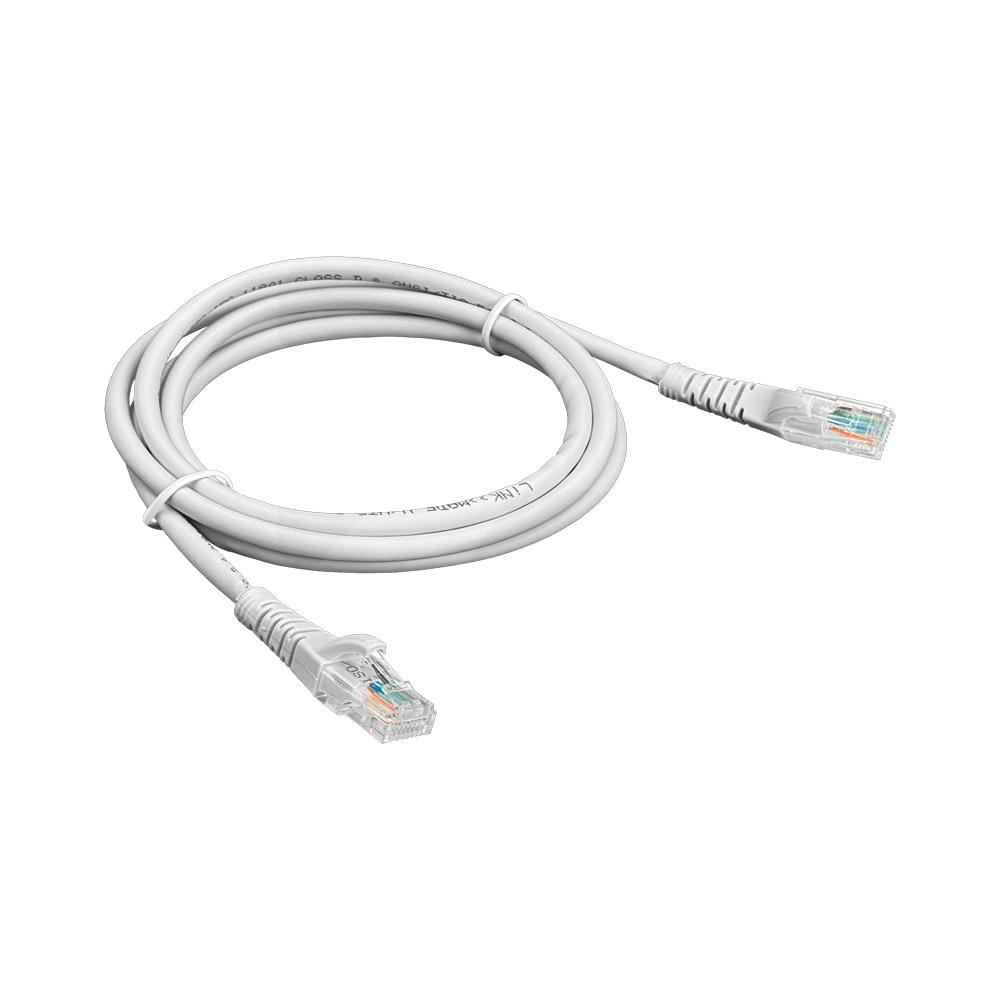 Cable UTP Cat5e + Conectores RJ45 - 1,5mt Gris