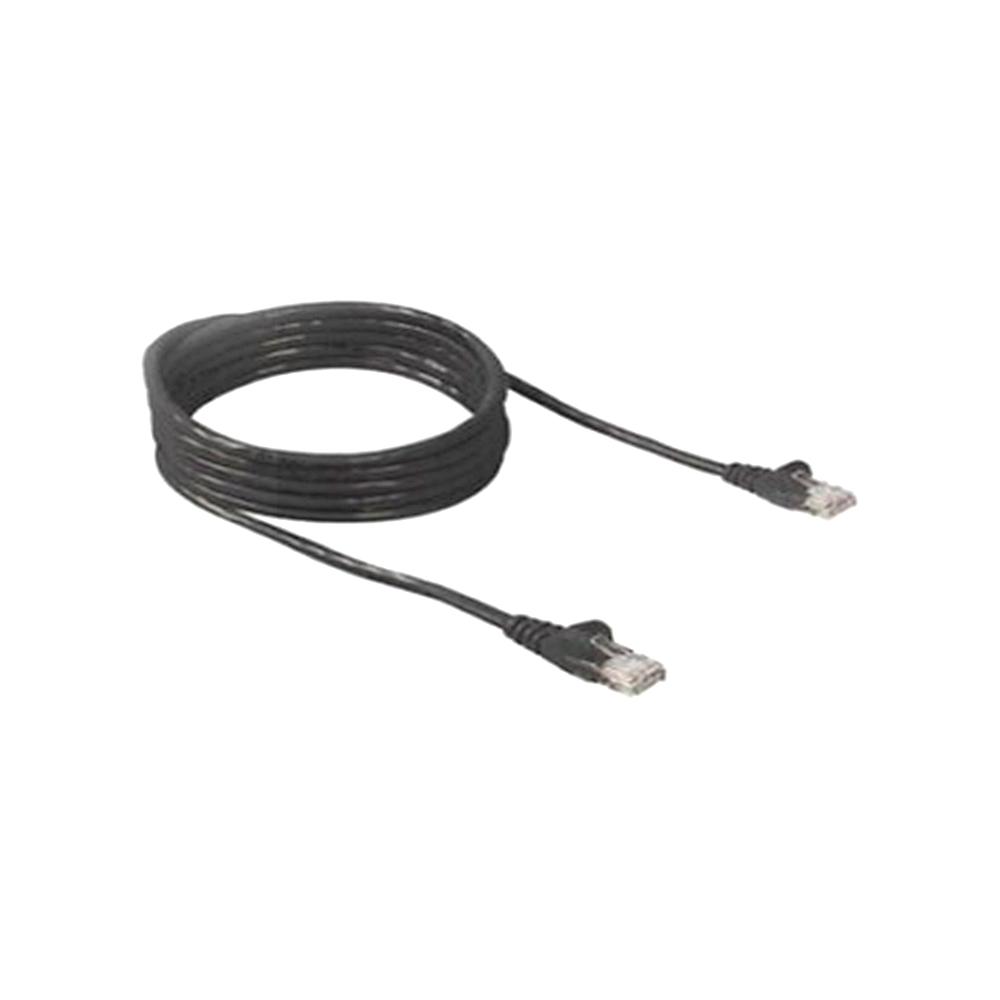 Cable UTP Cat5e + Conectores RJ45 - 2mts Negro
