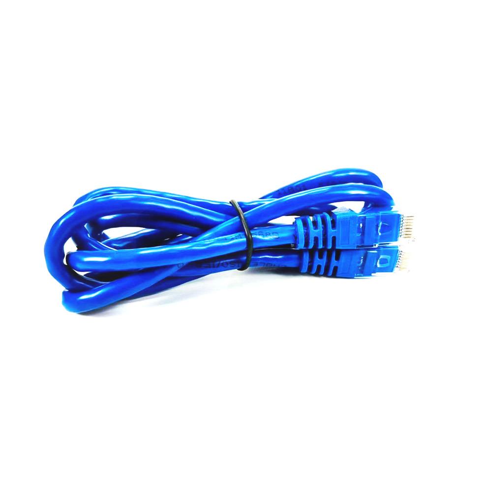 Cable UTP Cat6 + Conectores RJ45 - 7mts Azul