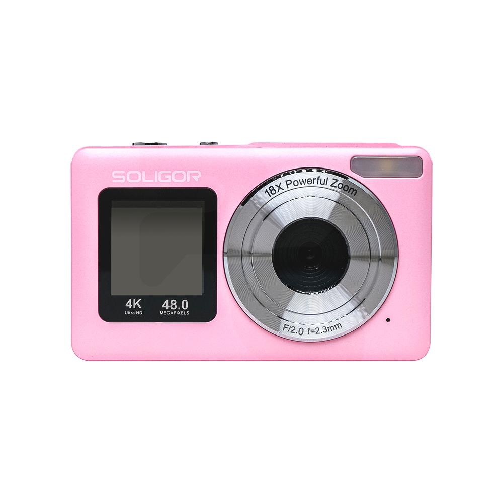 Cámara Digital DC065 Selfie Rosado