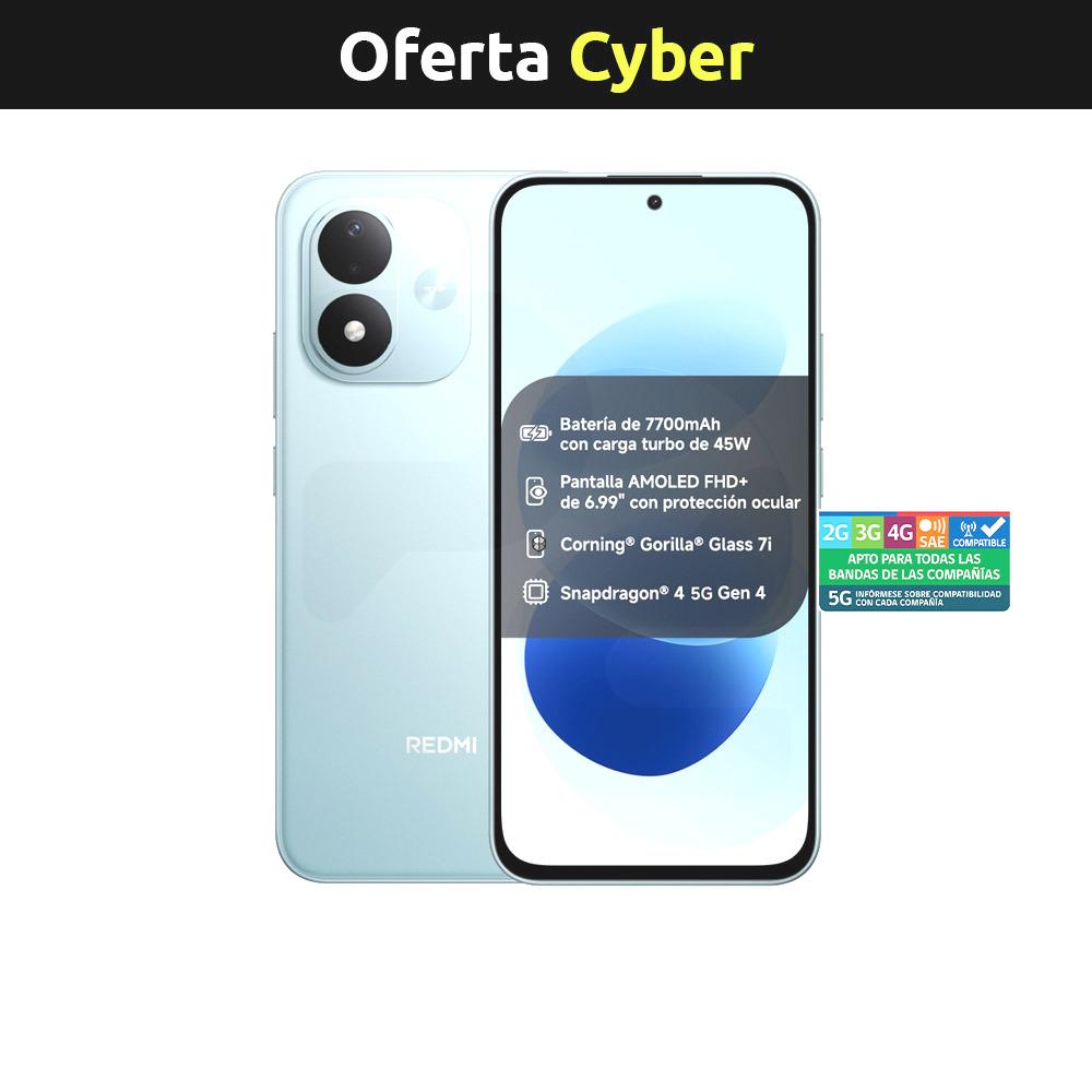 Celular Redmi Note 17 128GB/6G 5G Teal Liberado