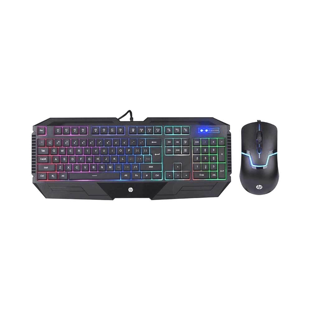 Combo Teclado + Mouse Gamer Alámbrico GK1100 - Negro