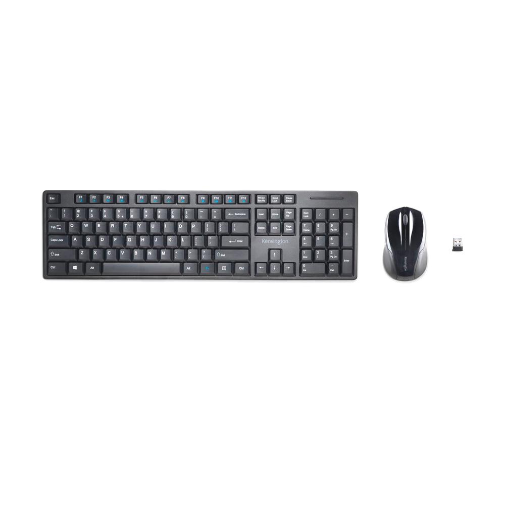 Combo Teclado + Mouse Inalámbrico Pro Fit Set Low Profile - Negro