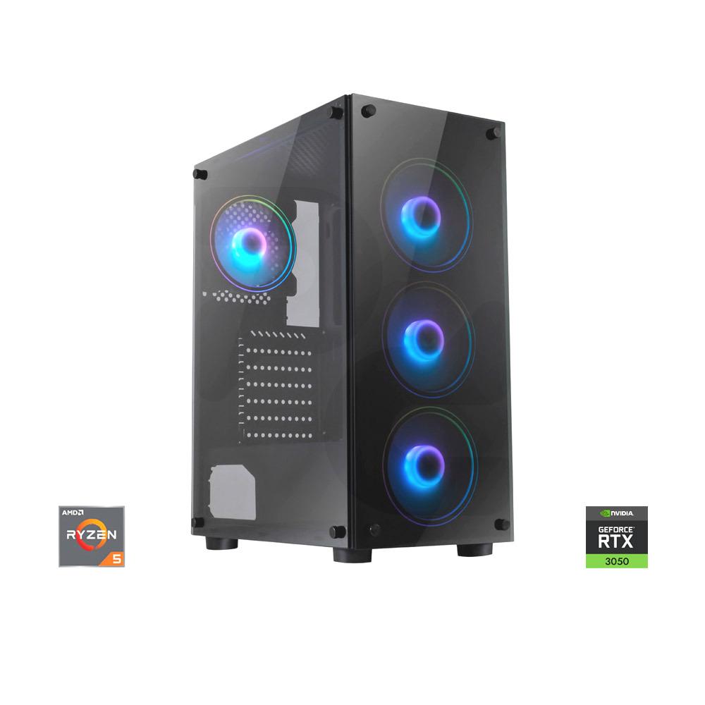 Desktop Gear Gamer Ryzen 5 8400F NVIDIA RTX3050 16GB RAM 500GB SSD