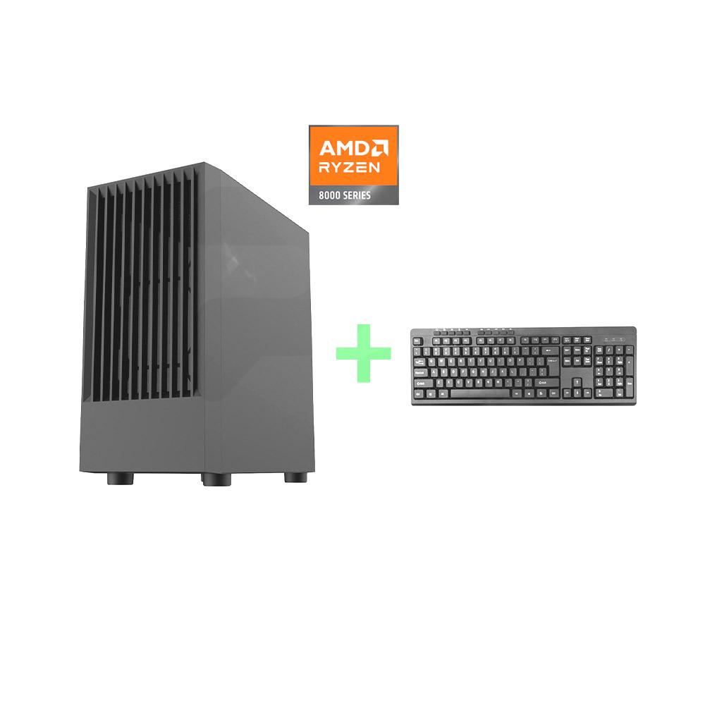 Desktop Gear Ryzen 5 8500G 16GB 480GB SSD + Teclado Inalámbrico