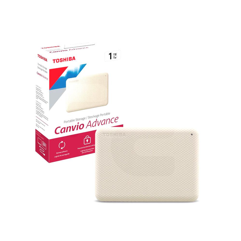 Disco Externo 1TB 2.5" USB 3.0 Canvio Advance White