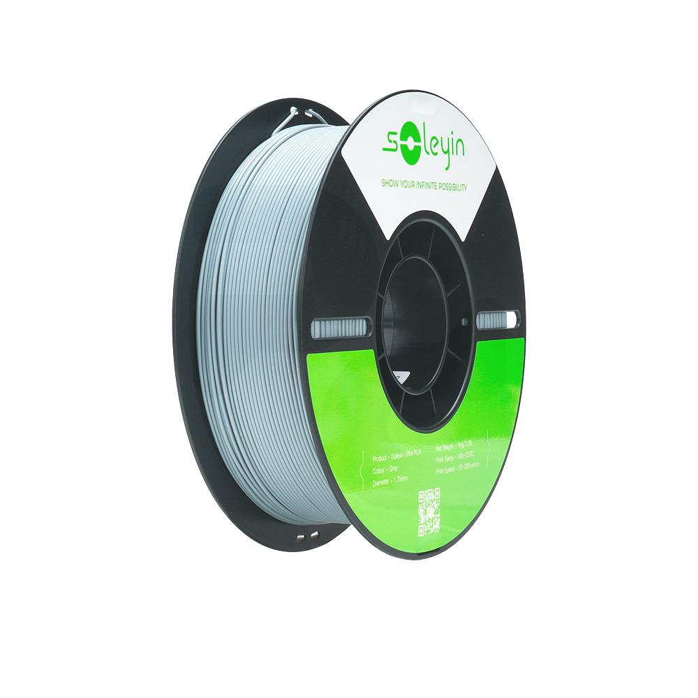 Filamento Soleyin Ultra PLA Gris 1Kg