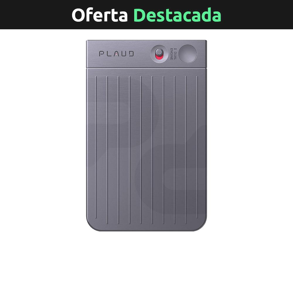Grabadora de voz Plaud con IA Chat GPT Integrado Black