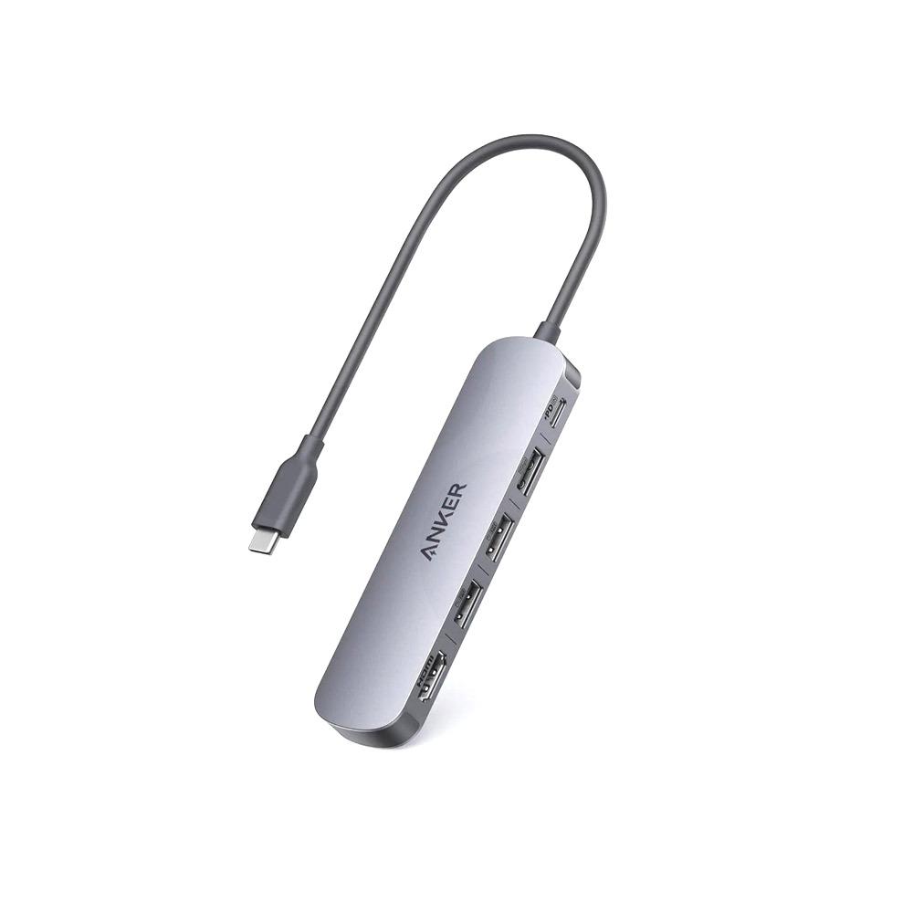 Hub USB-C 5 en 1, 4K HDMI Gris