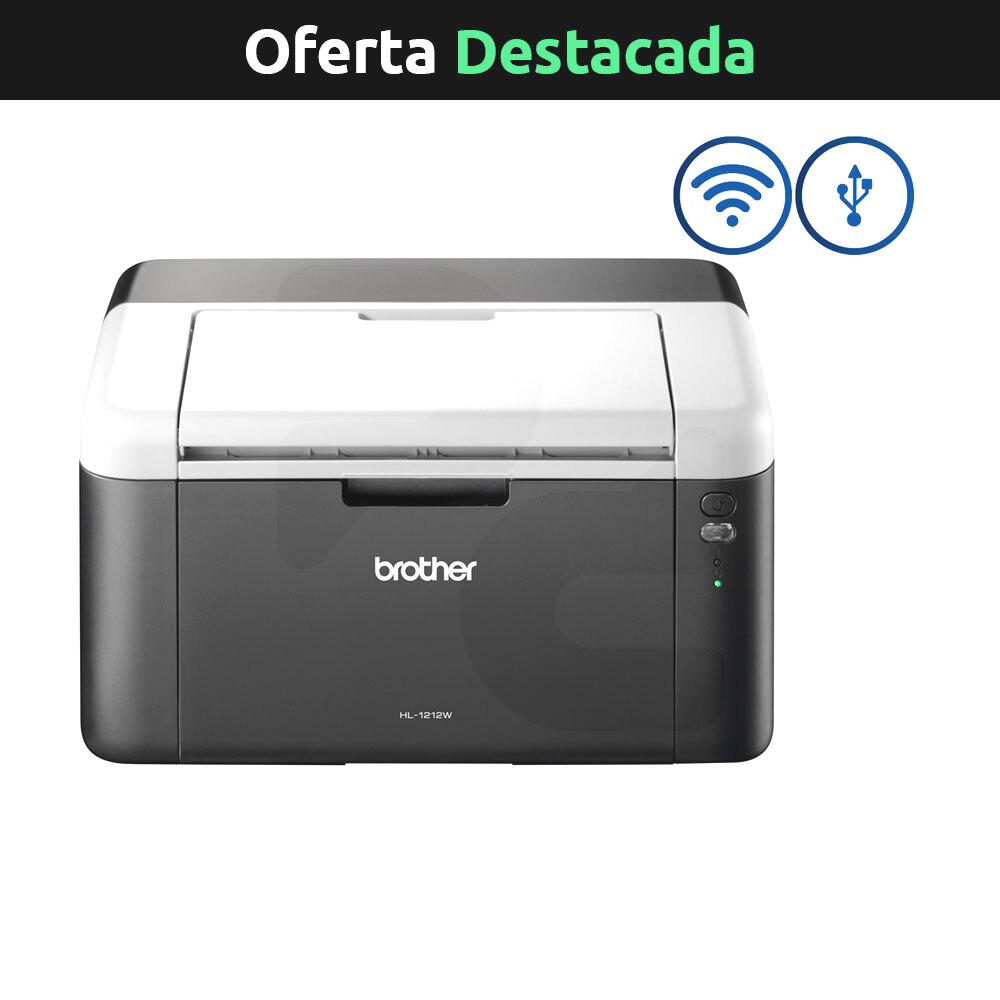 Impresora Láser Blanco y Negro HL-1212W WiFi