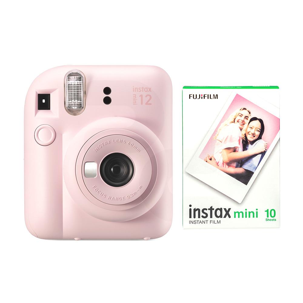Kit Fuji Mini 12 Rosa + FILM 10