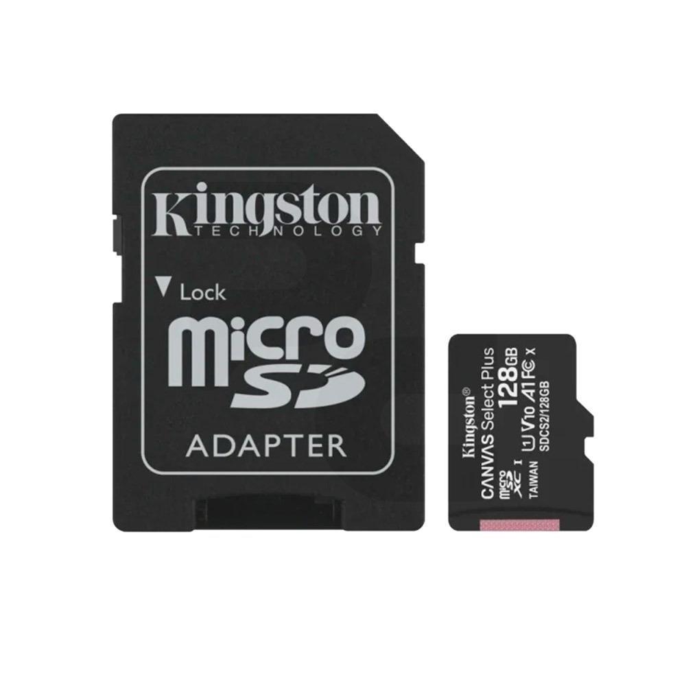 Memoria 128GB MicroSD Kingston Canvas Select Plus