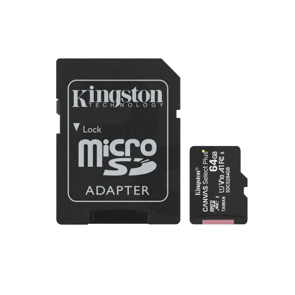 Memoria 64GB microSDXC Canvas Select Plus Gen3 100 MB/s A1
