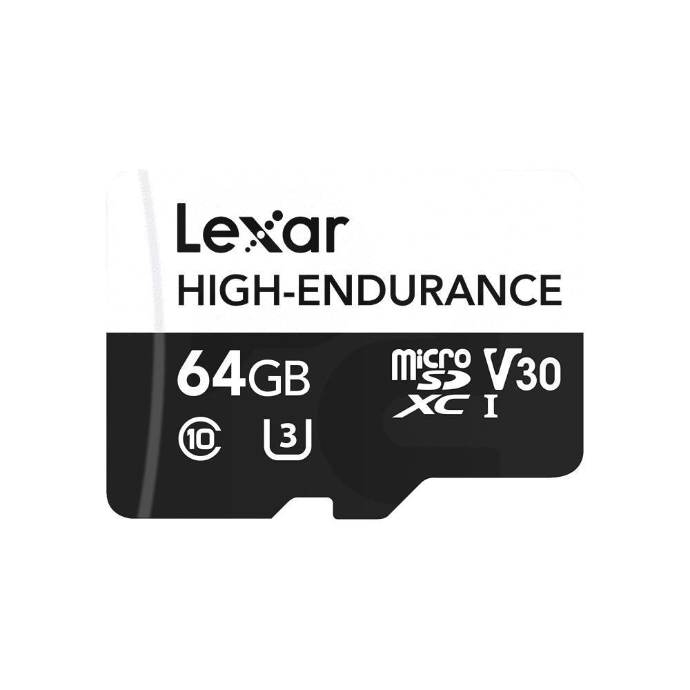 Memoria 64GB microSDXC U3 V30 High Endurance