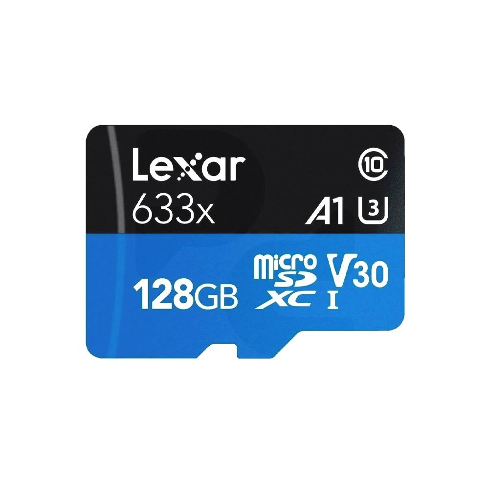 Memoria Flash 128GB MICRO SDXC UHS-I/633x V30 A1 100 MB/s