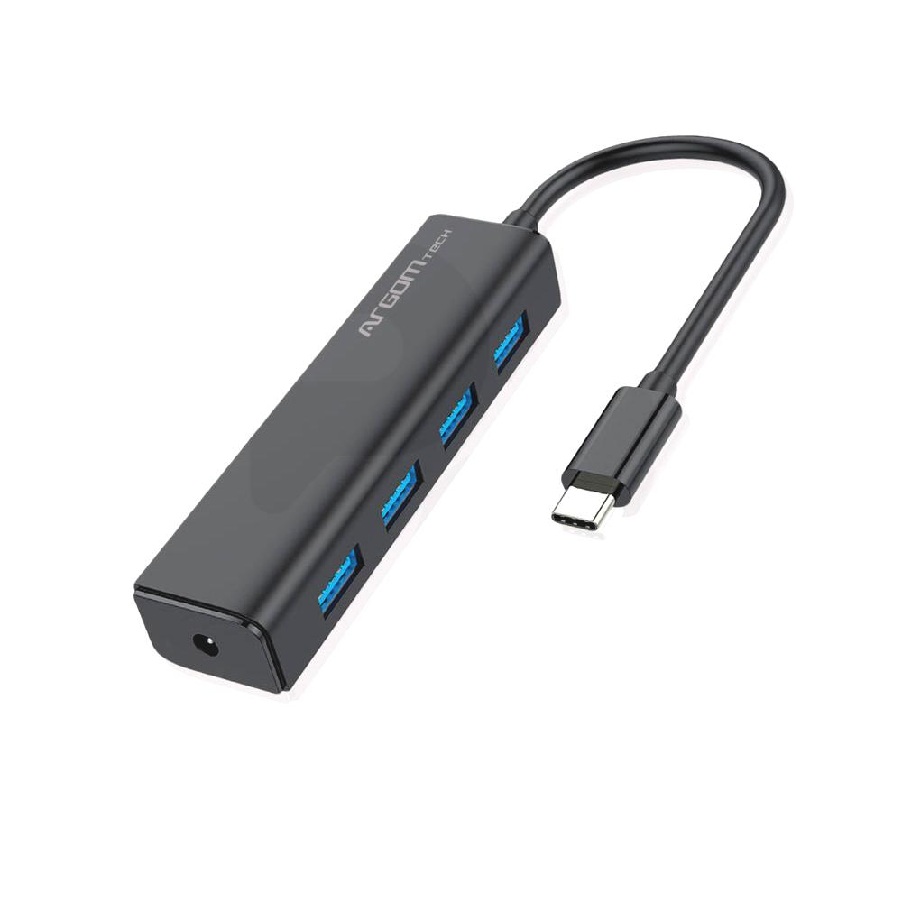 Mini Hub de 4-puertos USB 3.0 - 5GBPS / Tipo-C