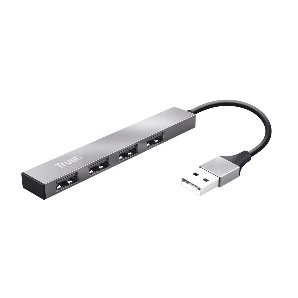 Mini HUB USB Halyx Aluminium 4-Puertos 