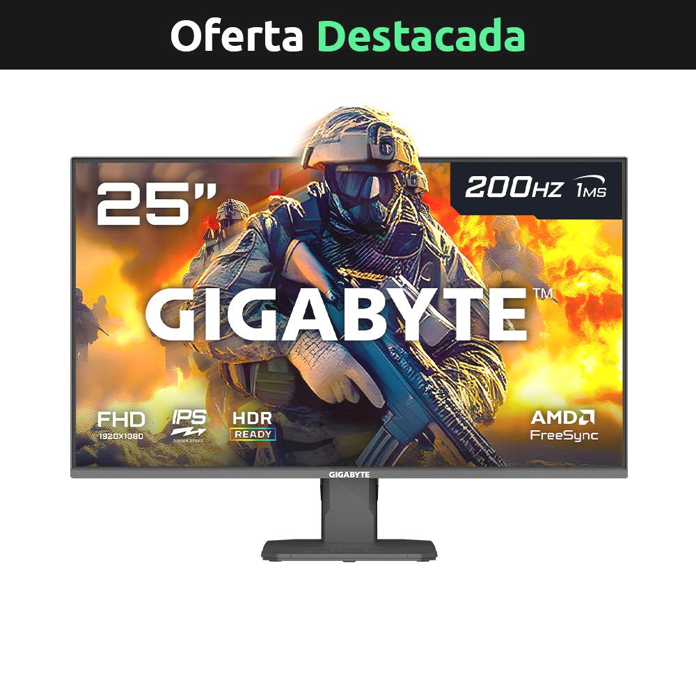 Monitor gamer 25" Gigabyte GS25F2 200hz IPS