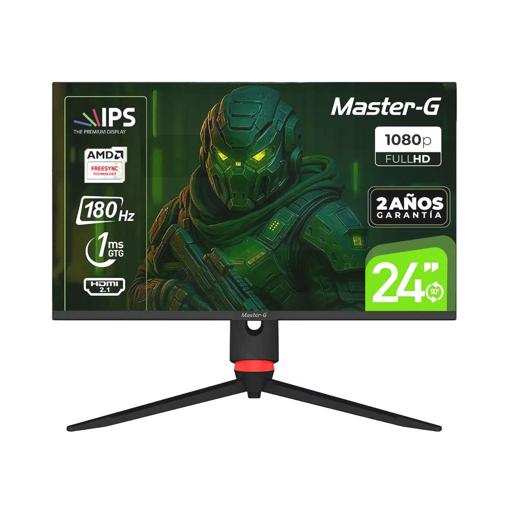 Monitor Gamer Master G 24", FHD, 180Hz, IPS, 1ms, Pivote 90, MGMG2440