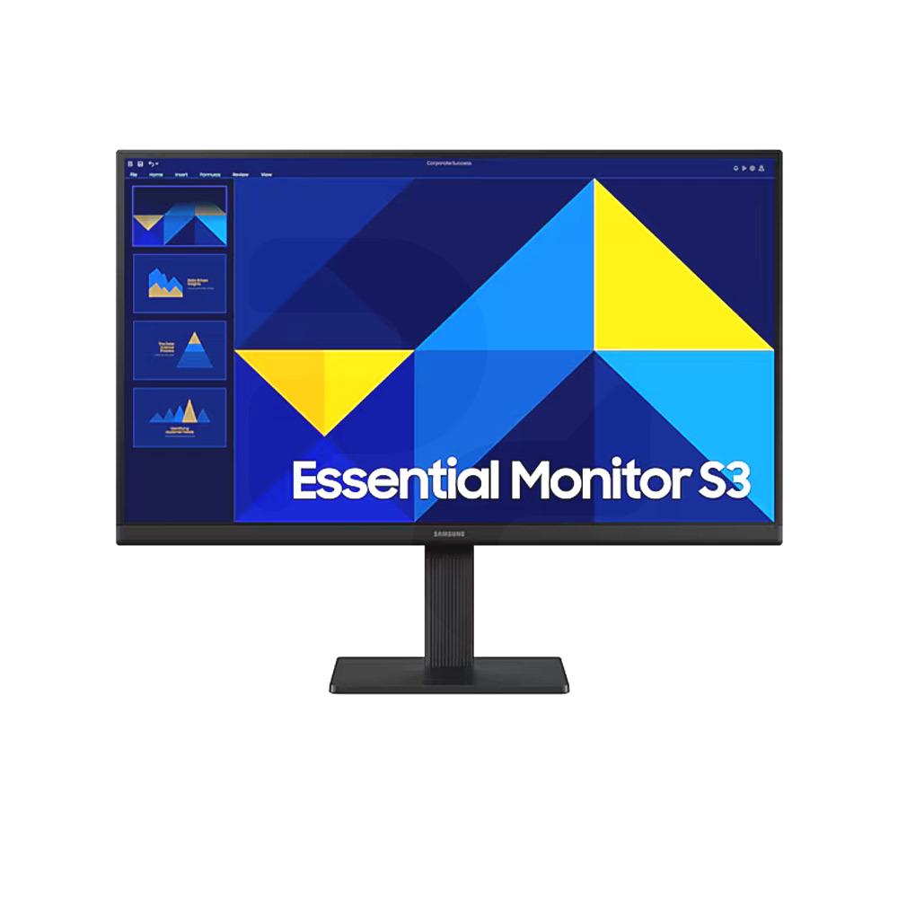 Monitor Samsung 22", FHD, Panel IPS, Essential S3 100 Hz, 5ms LS22D300GALXZS