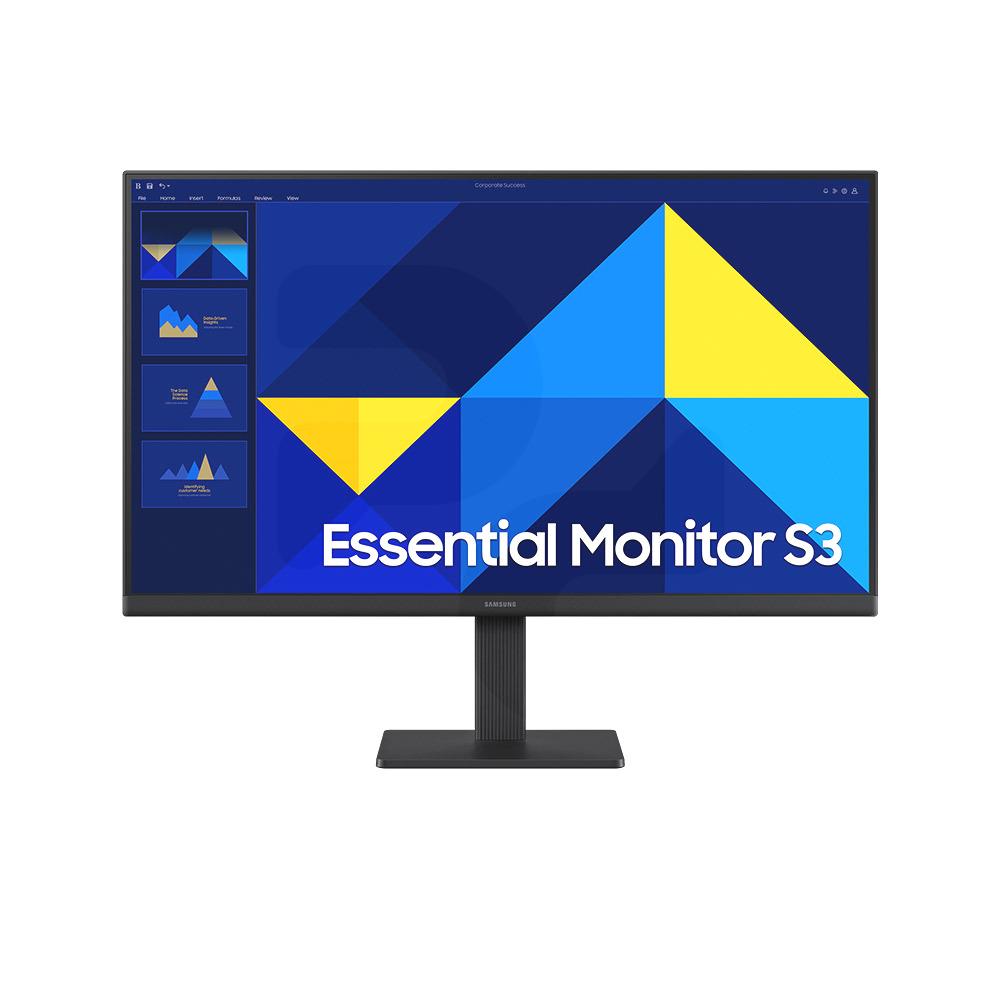 Monitor Samsung 24", FHD, 100Hz, IPS, 5ms, Essential S3 LS24D300GALXZS