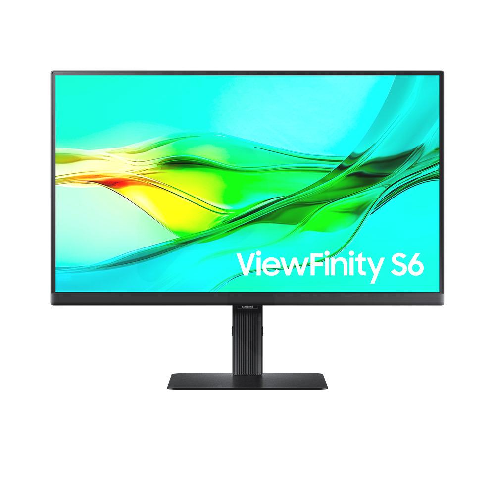 Monitor Samsung 24", QHD, 100Hz, IPS, 5ms, ViewFinity S6 LS24D600UALXZS