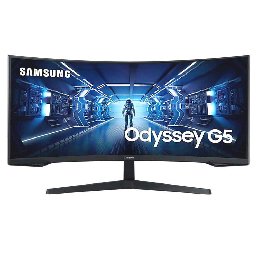 Monitor Samsung Gamer Curvo 34", UWQHD, 165Hz, VA, 1ms, FreeSync, LC34G55TWWLXZS