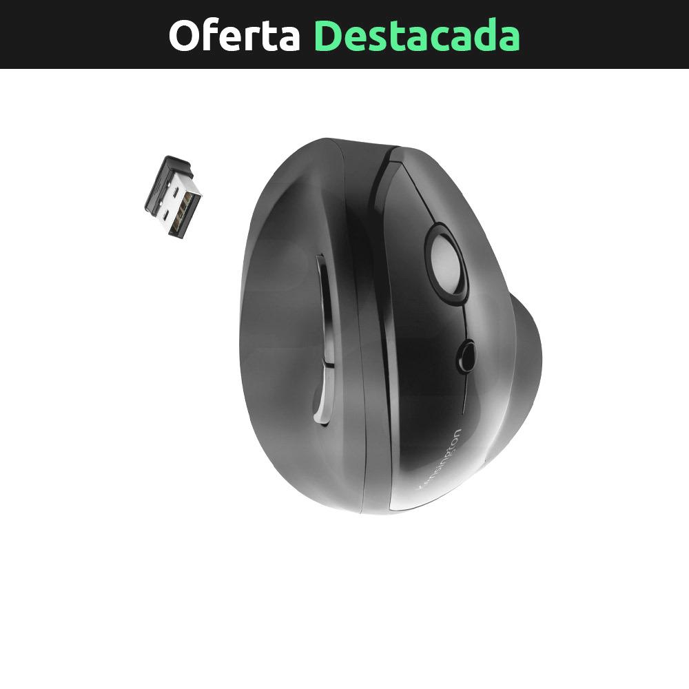 Mouse Vertical Ergonómico Inalámbrico USB Profit - Negro 