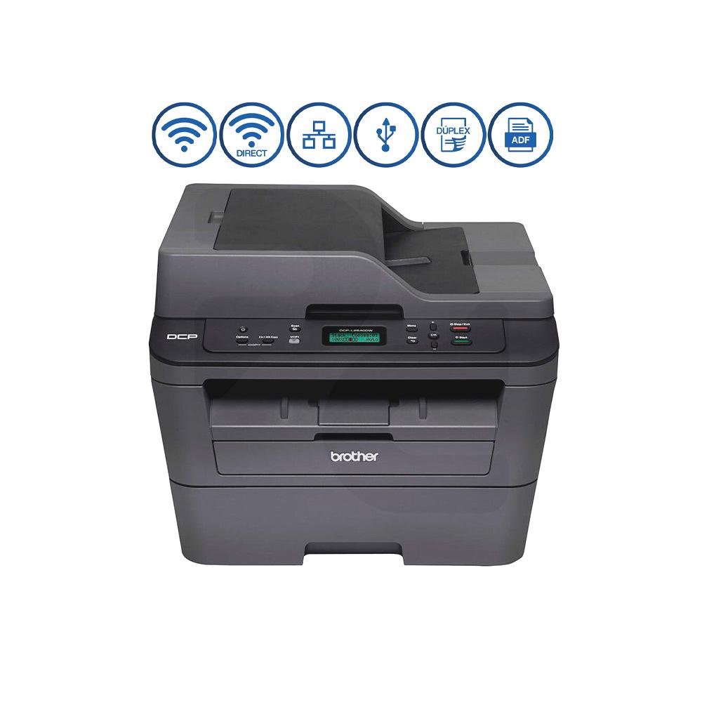 Multifuncional Láser Blanco y Negro DCP-L2540DW WiFi-Direct / Ethernet / Dúplex / ADF 