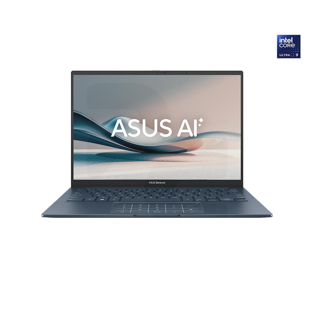Notebook AI PC Zenbook 14 Intel Ultra 9-285H 14" OLED FHD 120Hz 32GB 1TB SSD Windows 11 Home Azul UX3405CA-SU940W +Funda + Stylus