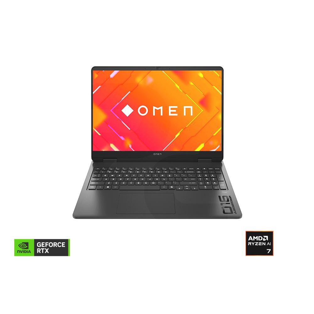 Notebook Gamer OMEN 16-ap0002la AMD Ryzen AI 7 NVIDIA GeForce RTX5060 16" 2K 16GB 1TB SSD Windows 11 Home 