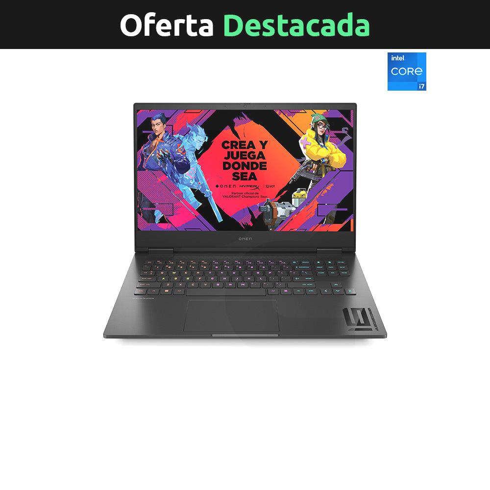Notebook Gamer OMEN 16-wd0013la Intel Core i7 NVIDIA GeForce RTX 4060 16.1" 16GB RAM 1TB SSD Windows 11 Home Negro A29B3LA#AKH