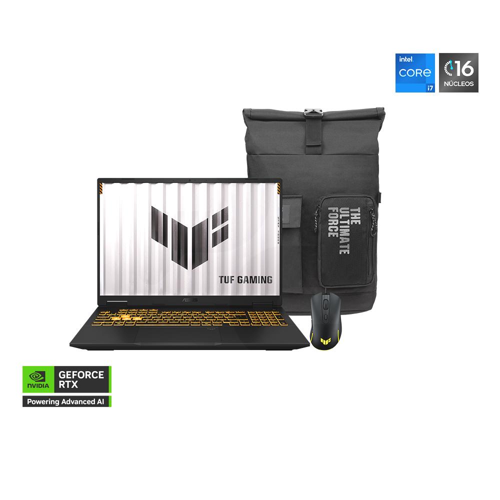 Notebook Gamer TUF Gaming 16 Intel Core i7-14650HX NVIDIA GeForce 5060 16" FHD 144Hz 16GB 512GB SSD Windows 11 Home Off Black FX610JM-TU111W