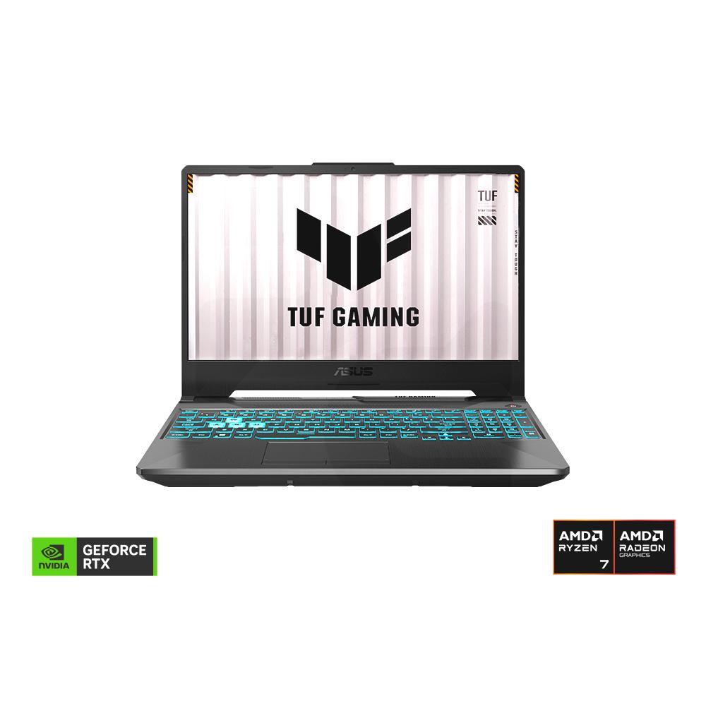 Notebook Gamer TUF Gaming A15 AMD Ryzen 7-170 NVIDIA RTX 3050 15.6" 144Hz FHD 16GB RAM 512GB SSD Windows 11 Home Negro FA506NCQ-HN043W