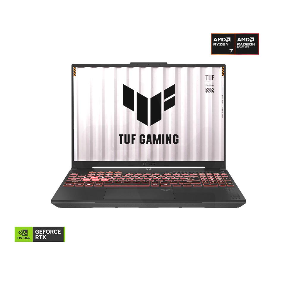 Notebook Gamer TUF Gaming A16 AMD Ryzen 7-386H 16" 144Hz NVIDIA RTX4050 16GB RAM 512GB SSD Windows 11 Home Gris FA607NUQ-RL060W
