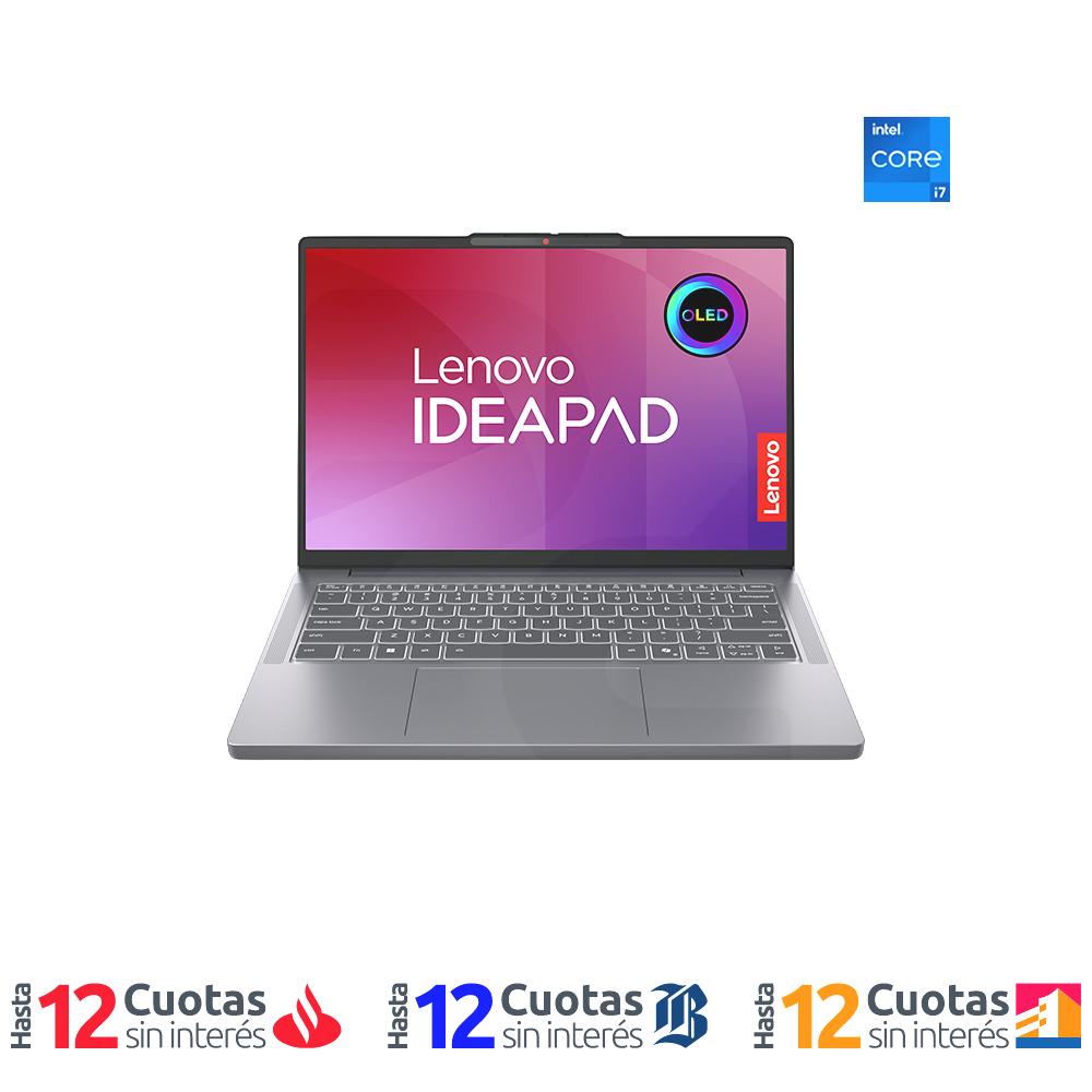 Notebook Ideapad Slim 3 Intel Core i7-13620H 14" 60Hz OLED 16GB 512GB Windows 11 Home Gris 83K000P2CL