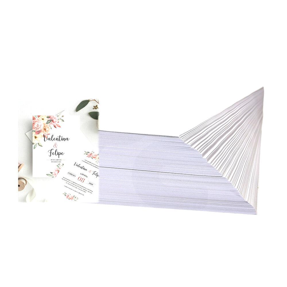 Papel Opalina Lisa Carta 100 hojas 200grs