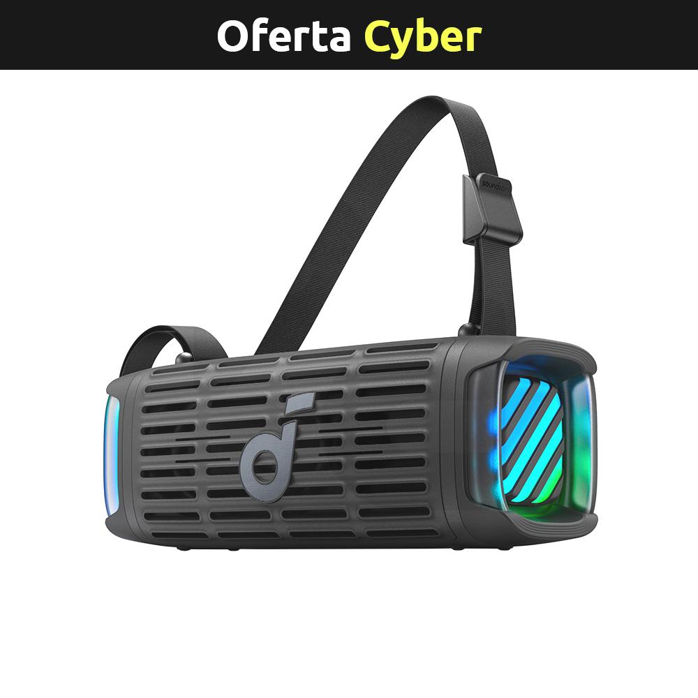 Parlante portátil Soundcore BT Boom 3i Negro